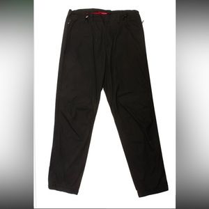 Prada Pants men black drawstring.